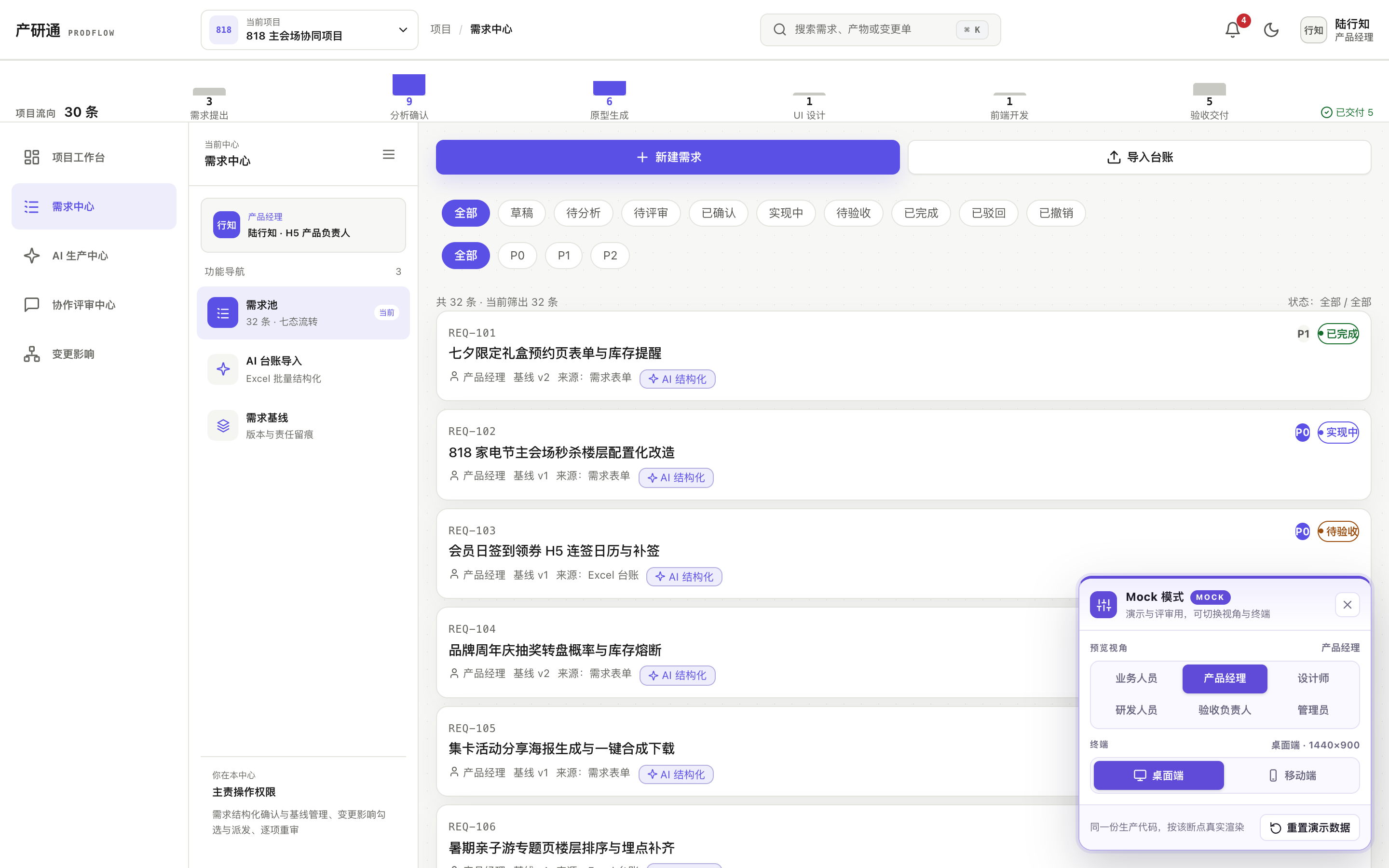需求中心·列表 · default